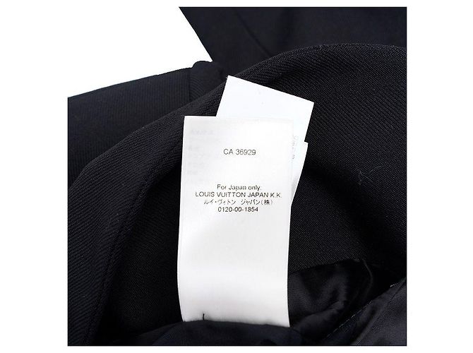 Louis Vuitton Embellished Wool Bomber Black - view 9
