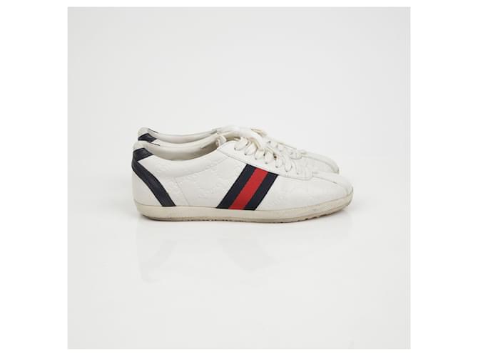 Gucci Sneakers con lacci Bianco - vista 2