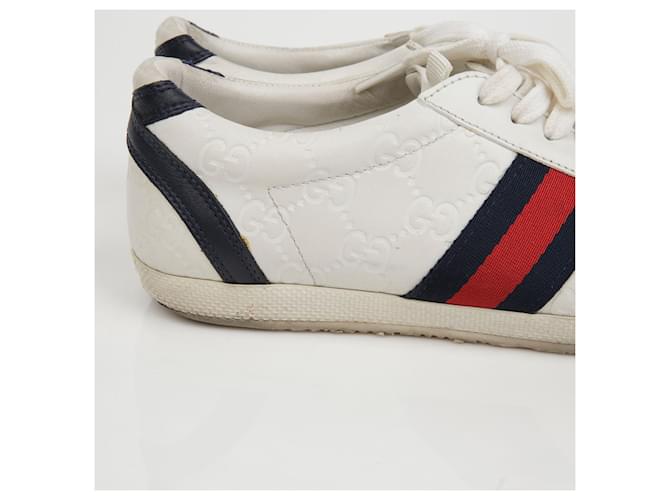 Gucci Sneakers con lacci Bianco - vista 3