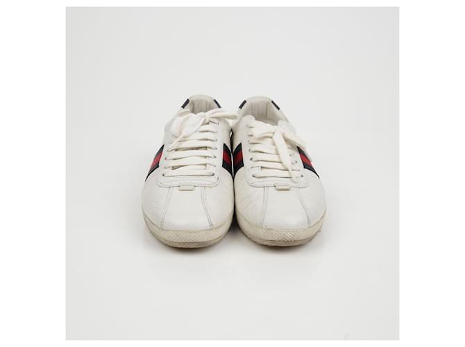 Gucci Sneakers con lacci Bianco - vista 4