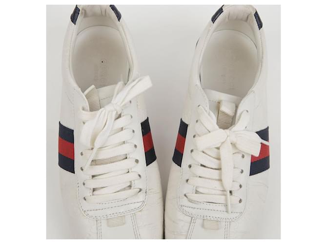Gucci Sneakers con lacci Bianco - vista 6