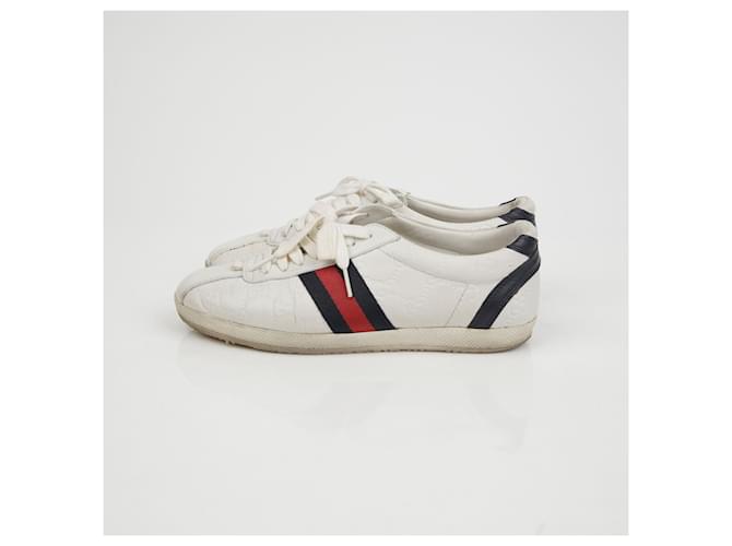 Gucci Sneakers con lacci Bianco - vista 7