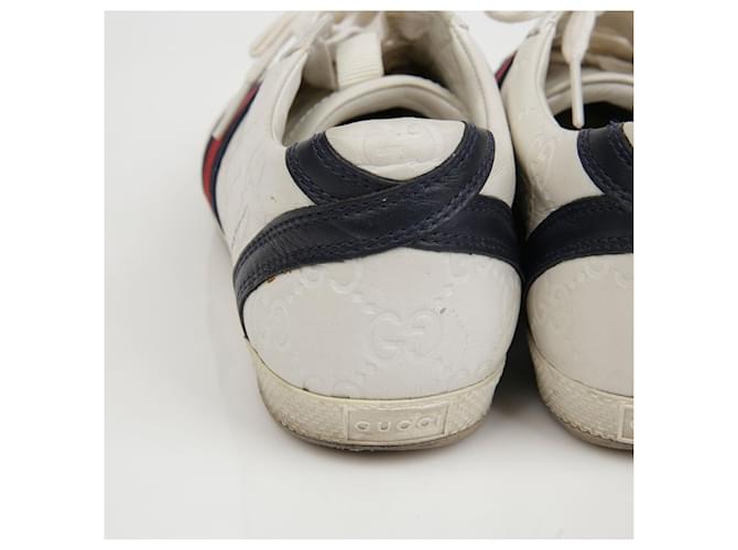 Gucci Sneakers con lacci Bianco - vista 9