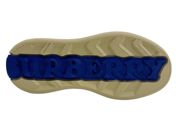 Burberry Sneakers Terry Check Marrone - vista 11