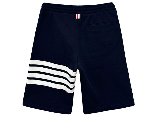 Thom Browne Shorts da allenamento con bracciale Blu - vista 2