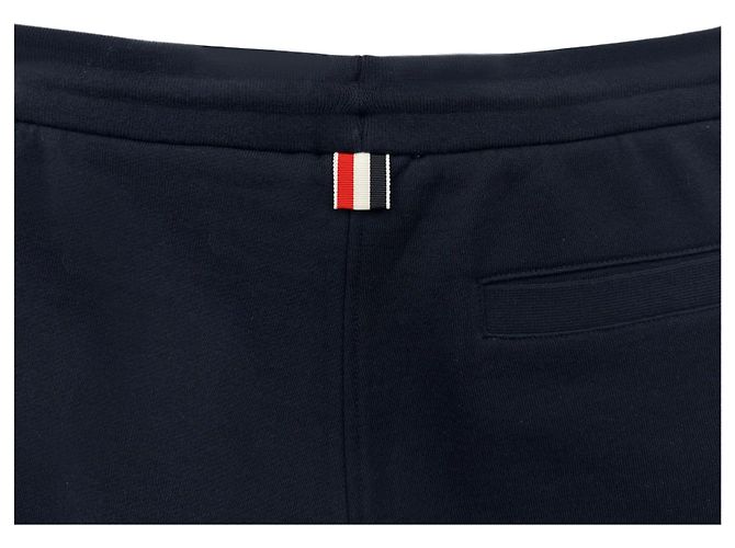 Thom Browne Shorts da allenamento con bracciale Blu - vista 4