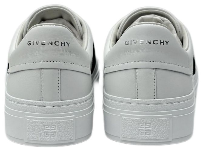 Givenchy Sneakers Slip-On City Court Banding Bianco - vista 9