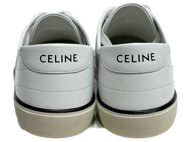 Céline Baskets basses à lacets Blanc - vue 4