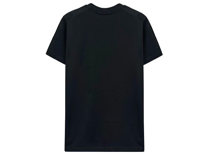 Damen T-Shirt mit Moncler Logo-Patch Schwarz - Ansicht 2