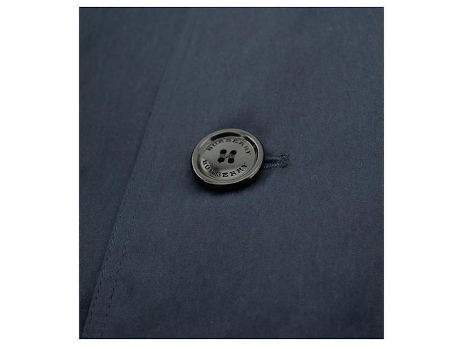 Mezzo trench Harbourne blu navy di Burberry - vista 18