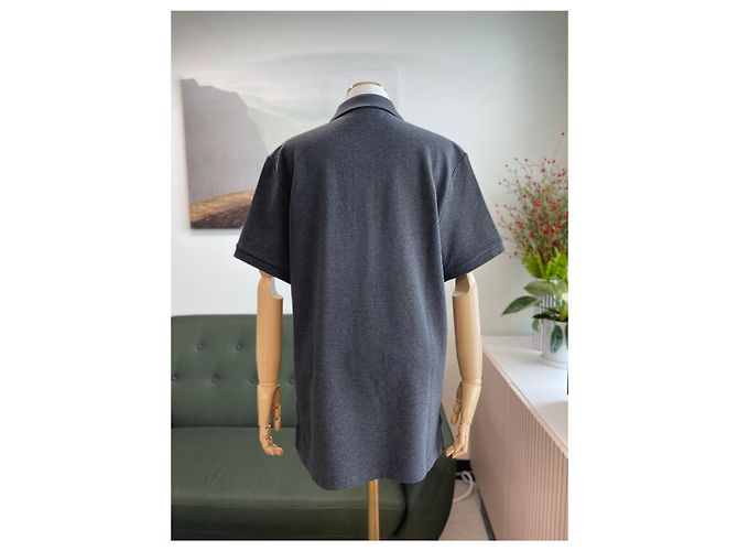 Burberry Camicia PK da uomo ricamata con lettere grigio scuro Rosso - vista 5