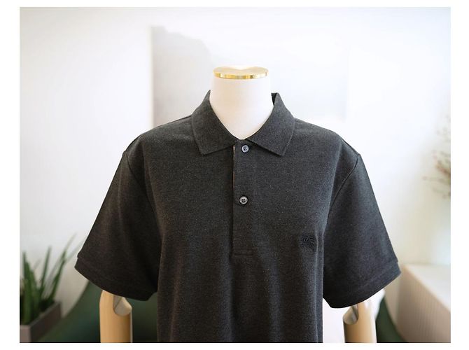 Burberry Camicia PK da uomo ricamata con lettere grigio scuro Rosso - vista 6
