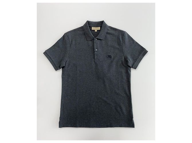 Burberry Camicia PK da uomo ricamata con lettere grigio scuro Rosso - vista 8