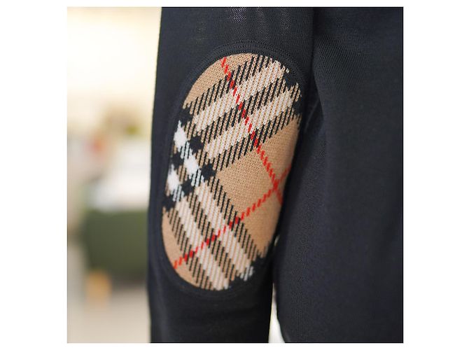 Burberry Suéter de lana BEMPTON NB NEGRO - vista 6