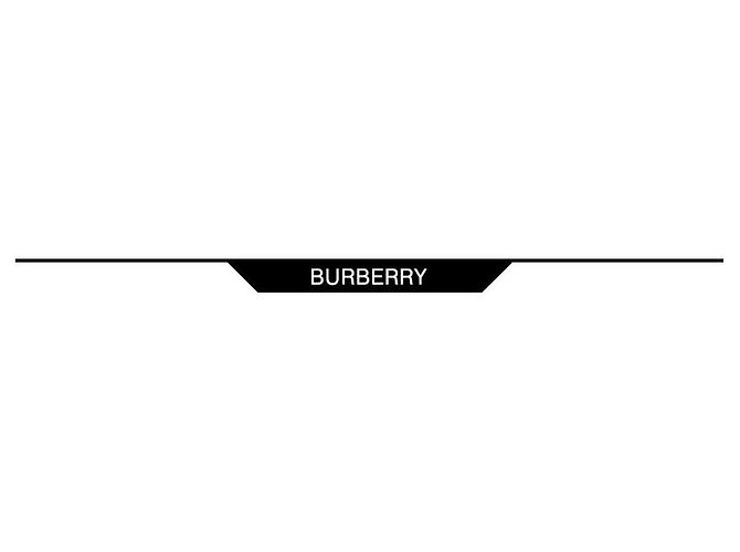 Burberry Camicia Donna Check Point LAPWING Nera in Cotone Nero - vista 4