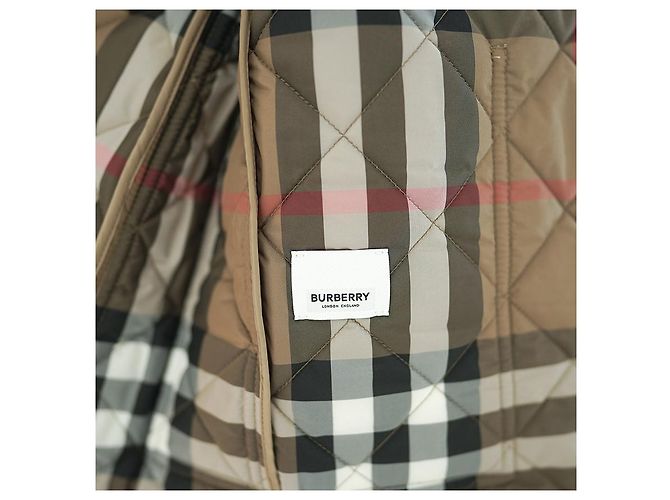 Burberry Dalry gesteppte Jacke aus Polyester in Camel, leichtes Essentials Braun - Ansicht 17