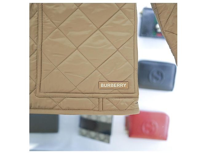 Burberry Dalry gesteppte Jacke aus Polyester in Camel, leichtes Essentials Braun - Ansicht 20