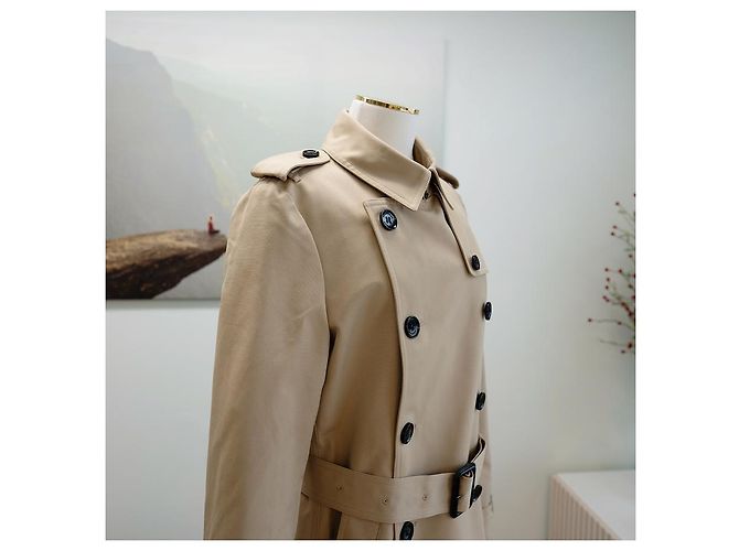 Burberry Harbourne Long Honey Castaño - vista 6