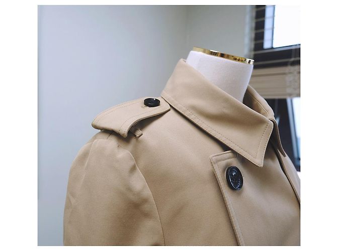Burberry Harbourne Long Honey Castaño - vista 9