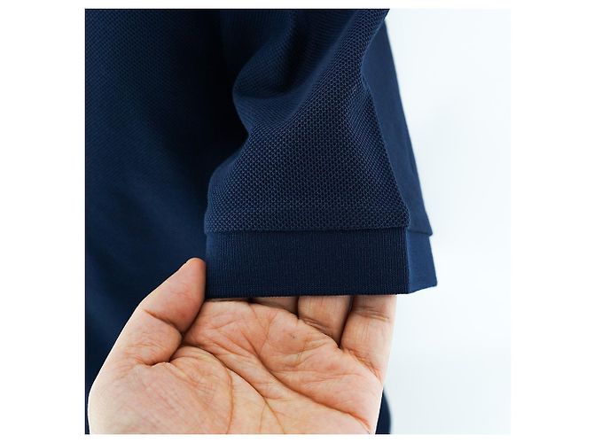 Burberry Polo PK da Uomo Aiden Blu Navy - vista 12