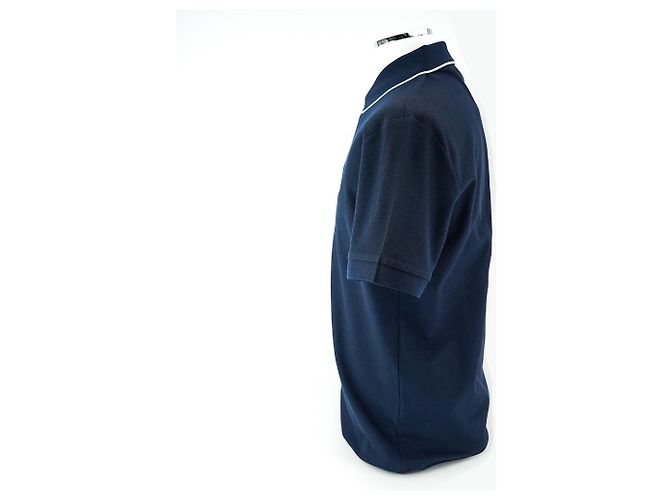 Burberry Polo PK da Uomo Aiden Blu Navy - vista 5
