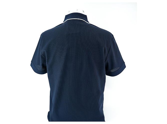 Burberry Polo PK da Uomo Aiden Blu Navy - vista 6