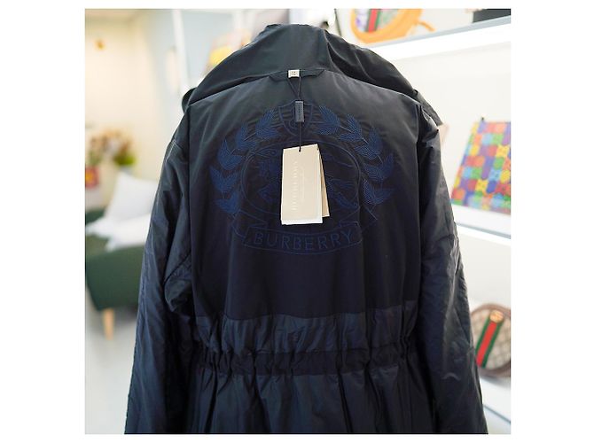 Burberry Damen Kapuzenjacke Portobello Schwarz Polyester - Ansicht 24