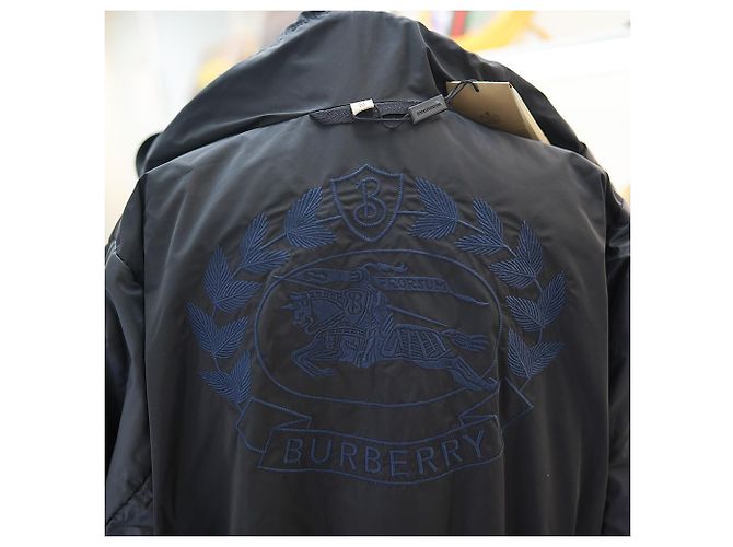 Burberry Damen Kapuzenjacke Portobello Schwarz Polyester - Ansicht 25