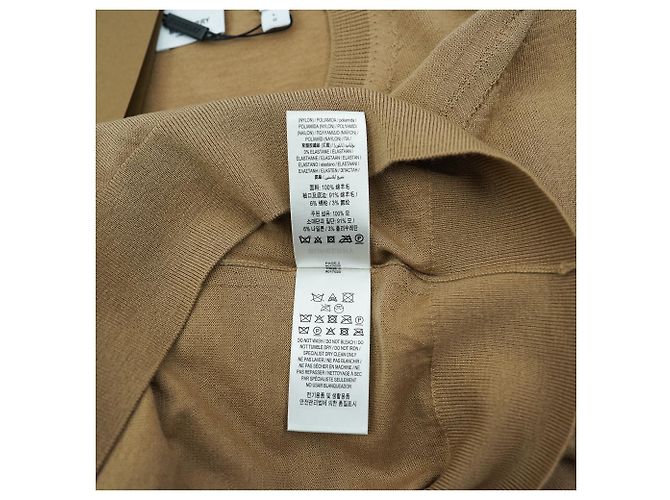 Burberry Wollpullover in Hellbraun BEMPTON - Ansicht 10