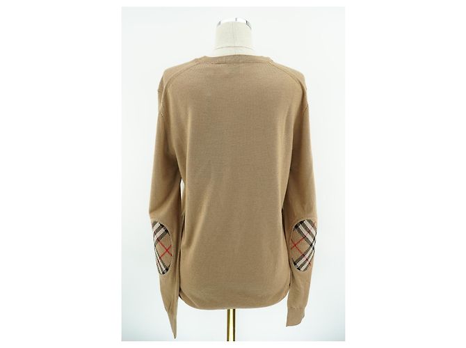 Burberry Wollpullover in Hellbraun BEMPTON - Ansicht 2