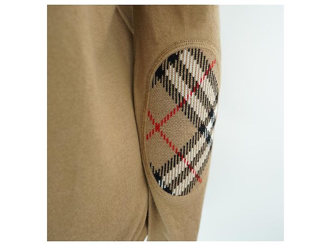 Burberry Wollpullover in Hellbraun BEMPTON - Ansicht 6