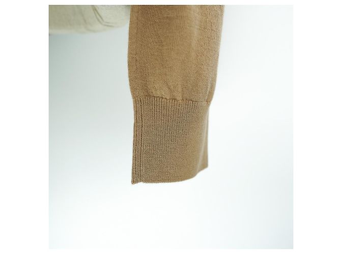 Burberry Wollpullover in Hellbraun BEMPTON - Ansicht 7