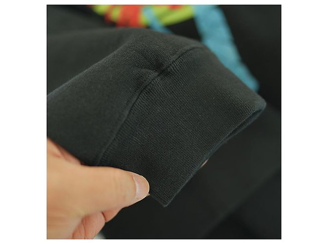 Gucci Felpa Stampata XJEOT Cotone Nero - vista 11