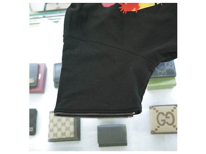 Gucci Felpa Stampata XJEOT Cotone Nero - vista 15