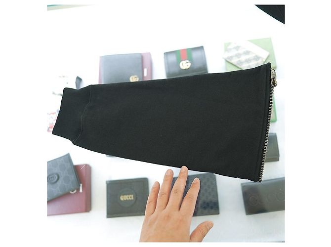 Gucci Felpa Stampata XJEOT Cotone Nero - vista 17
