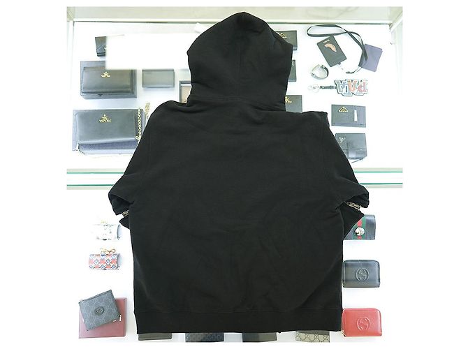 Gucci Felpa Stampata XJEOT Cotone Nero - vista 28