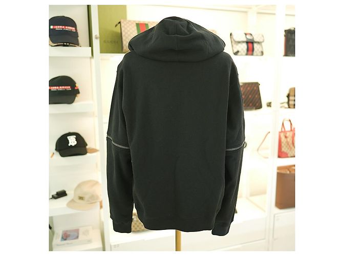 Gucci Felpa Stampata XJEOT Cotone Nero - vista 5