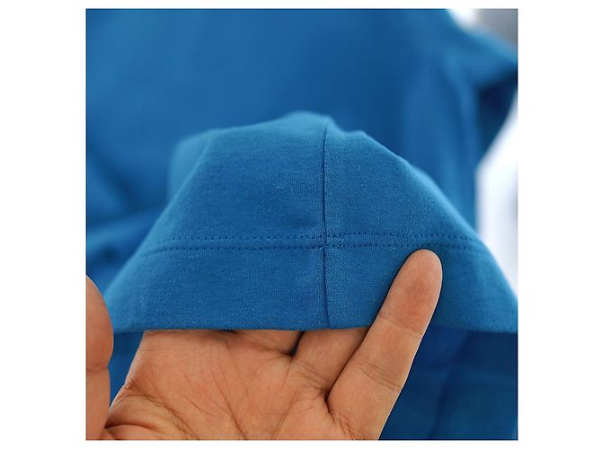 Gucci Langarm-Lagen-T-Shirt XJEUN aus Baumwolle in Blau - Ansicht 12