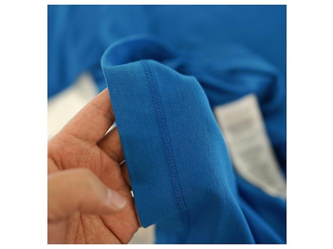 Gucci Langarm-Lagen-T-Shirt XJEUN aus Baumwolle in Blau - Ansicht 14