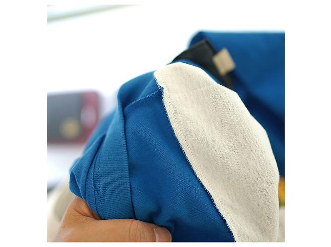 Gucci Langarm-Lagen-T-Shirt XJEUN aus Baumwolle in Blau - Ansicht 15