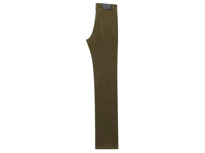 Saint Laurent Jeans Clyde de veludo cotelê - vista 5
