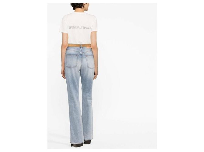 Saint Laurent Camiseta Reverse - vista 5