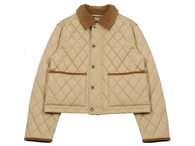 Burberry Chaqueta de nylon acolchada corta Castaño - vista 4