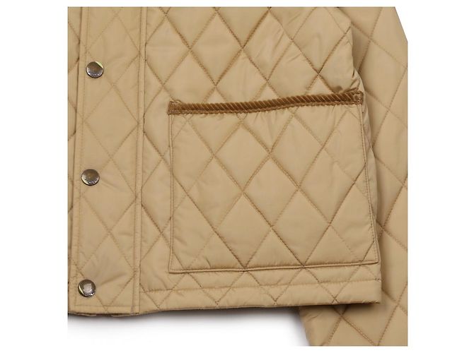 Burberry Chaqueta de nylon acolchada corta Castaño - vista 8