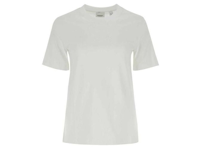 Burberry Camiseta de algodón con bordado de hoja de roble - vista 4