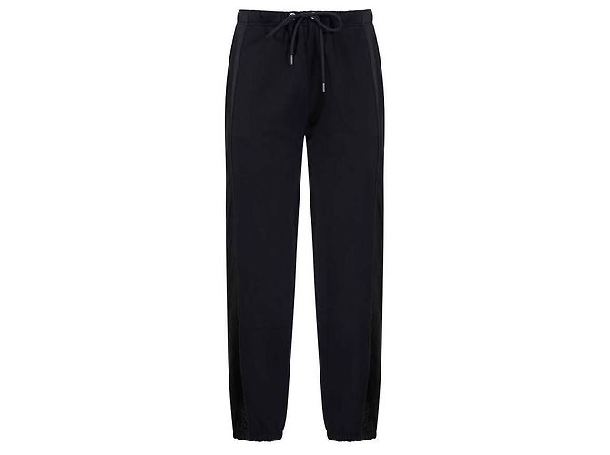 Moncler Pantaloni in nylon con logo - vista 4