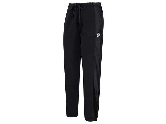 Moncler Pantaloni in nylon con logo - vista 5