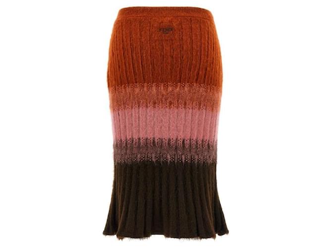Fendi Gonna multicolore - vista 5