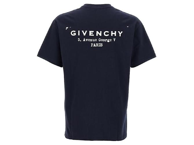 Givenchy T-Shirt mit Stempelprint Blau - Ansicht 5