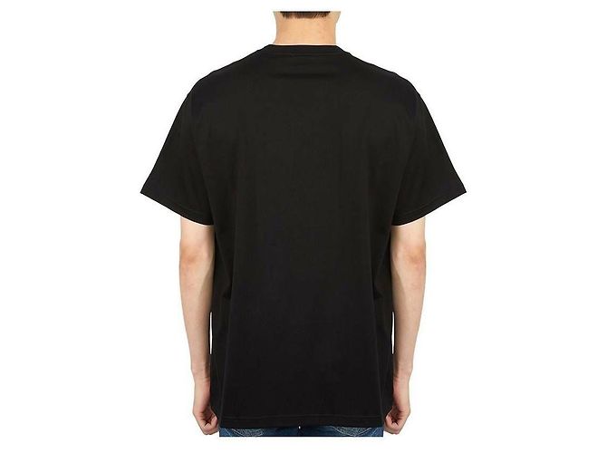 Burberry Oversized T-Shirt aus Baumwolle mit Logo-Print Schwarz - Ansicht 6